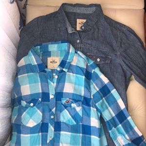 Hollister Button Down Shirts